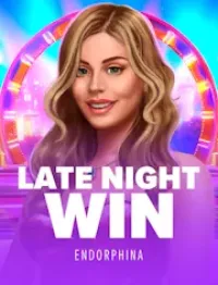 late night win slot logo